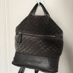 Nine West velvet purse/backpack